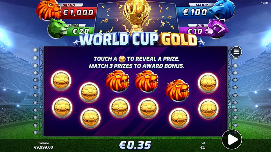 World Cup Bonus feature